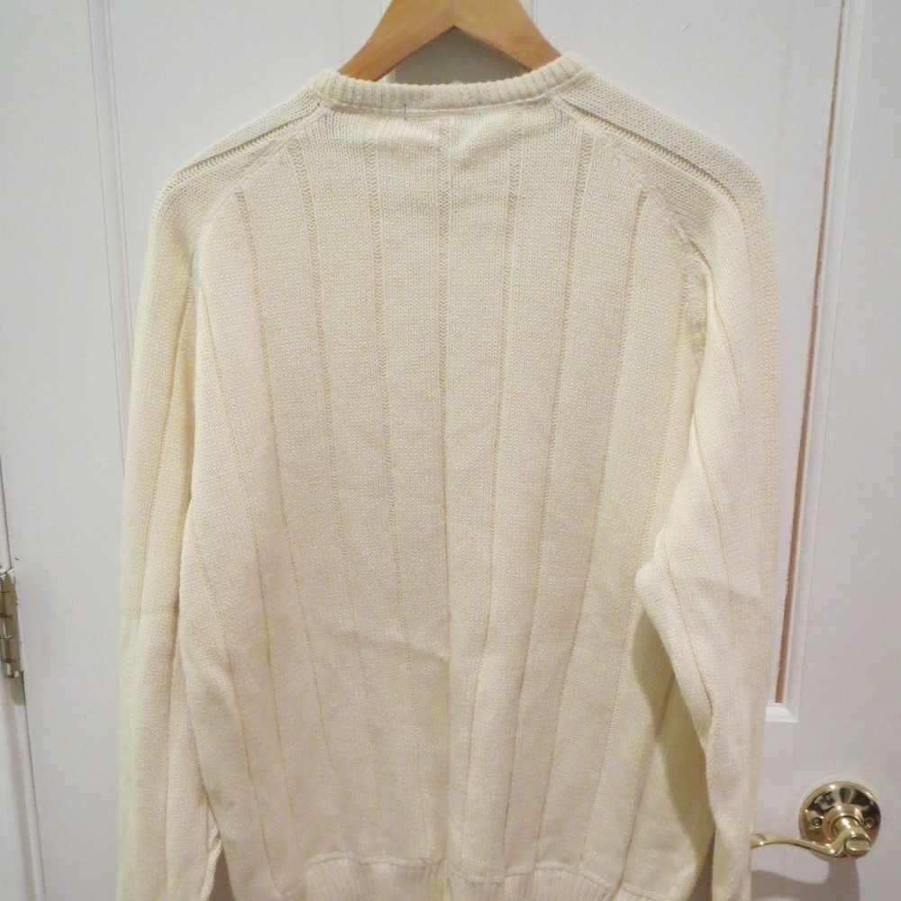 NEW Men's Nautica Crew Sweater 100% Cotton - Picture 3 of 5